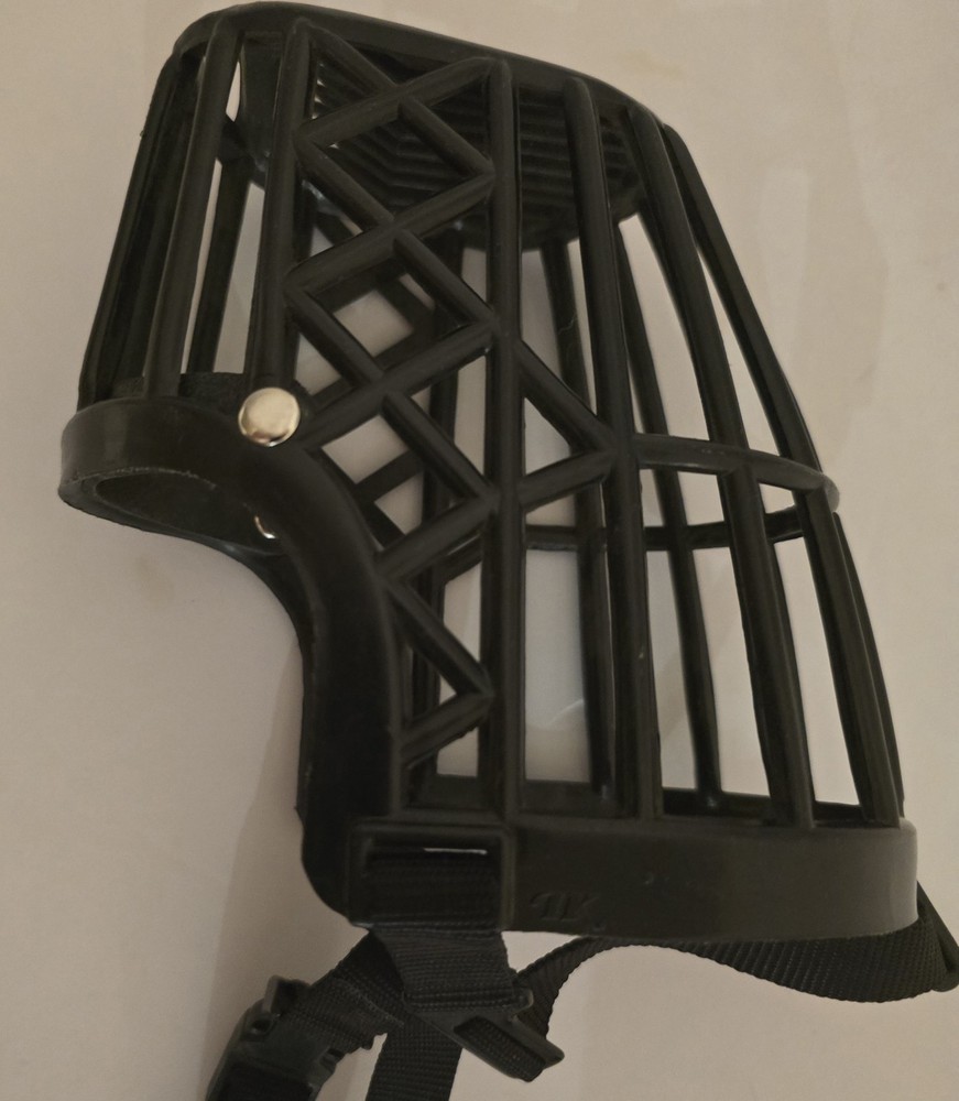 Pet Dog Cage Muzzle Adjustable Strap