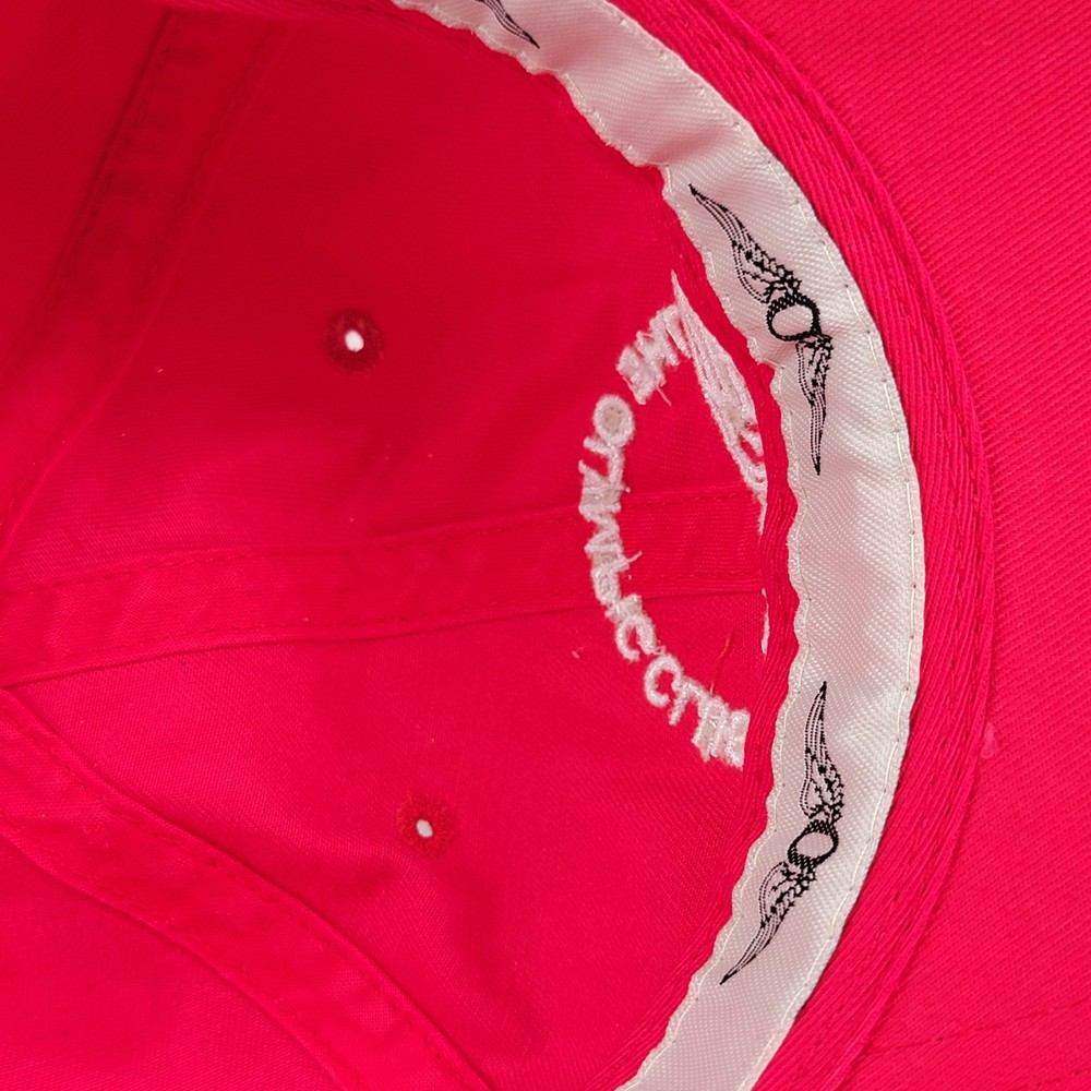 Olympic Club Hat Red Adjustable Strap Cap Golf