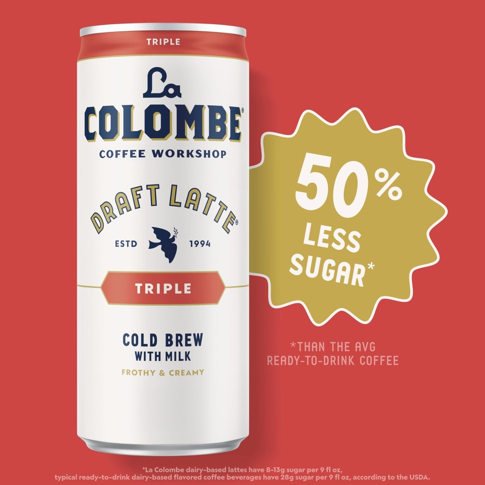 , Latte Draft Triple, 9 Fl Oz, 4 Pack