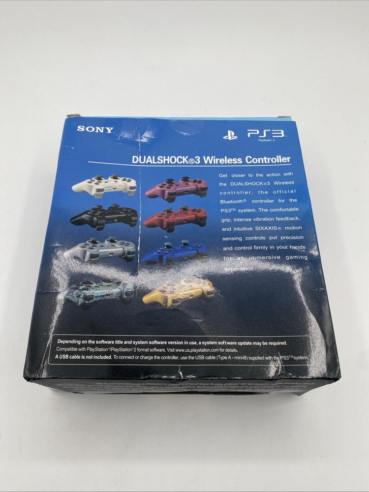 Sony DualShock 3 Wireless Controller for PlayStation 3 Console Blue CECHZC2U