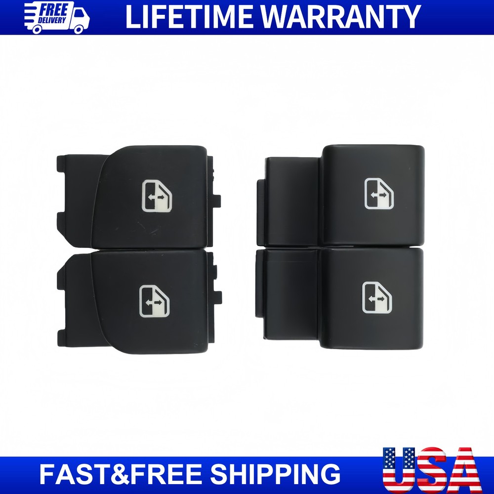 4x Front Left Window Switch Button Replacement Fits for Maserati GranTurismo