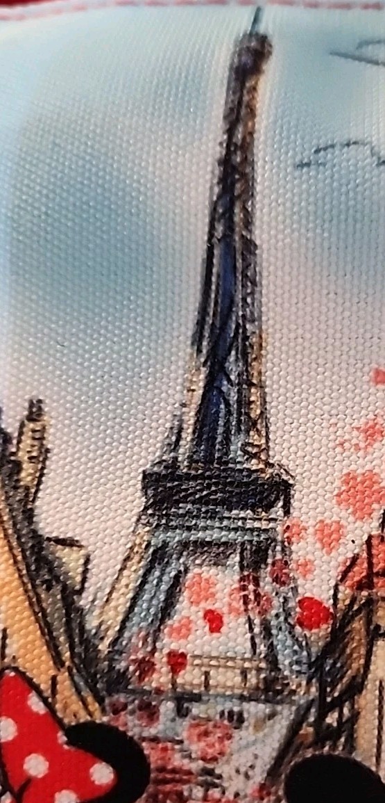 Robin Ruth x Disney Paris Mickey & Minnie Mouse Red Polka Dot Crossbody Bag EC