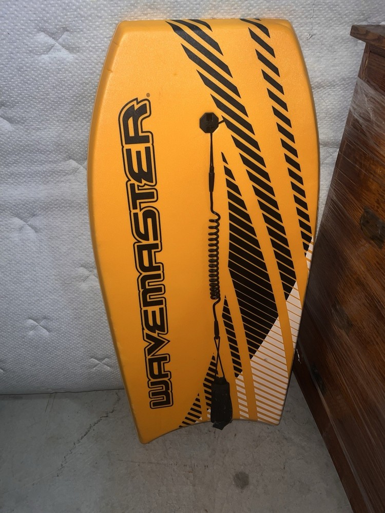 wavemaster hard slick bodyboard orange 44 inch 