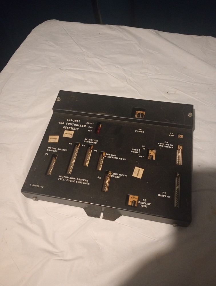 ROWE 490 CONTROLLER 493-1812 Vending Machine Control Board