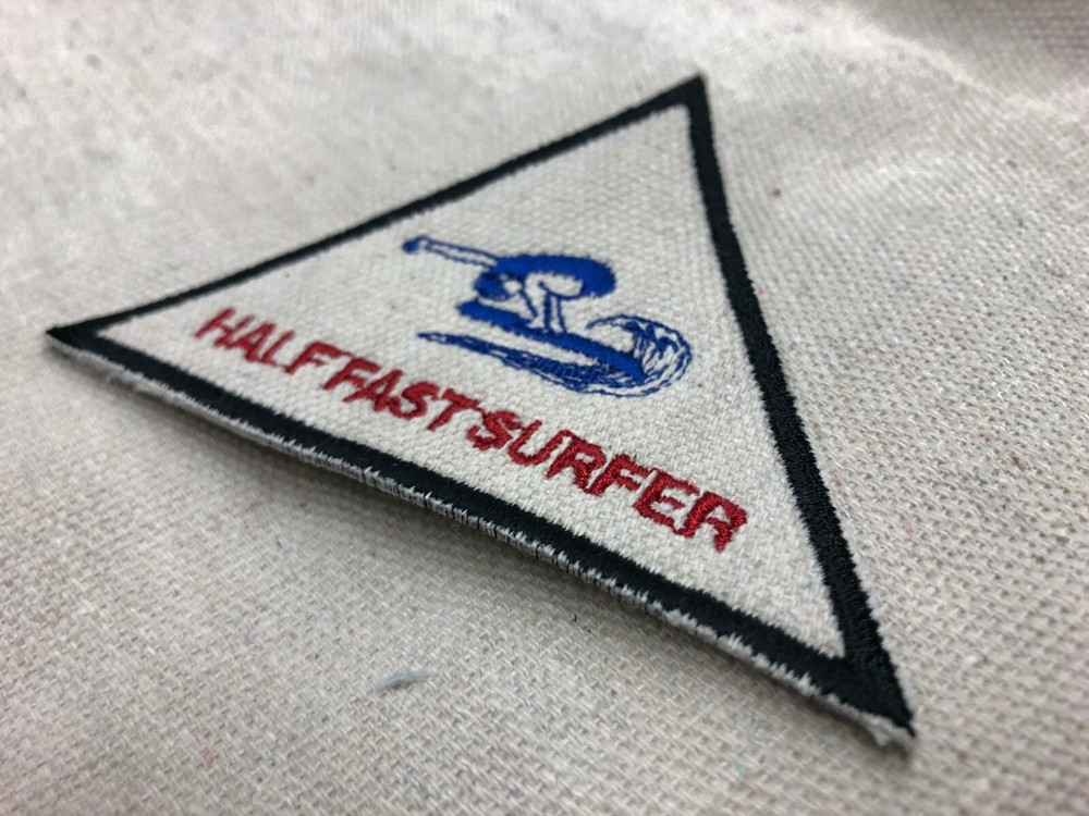 Vintage Half Fast Surfer 1 Patches