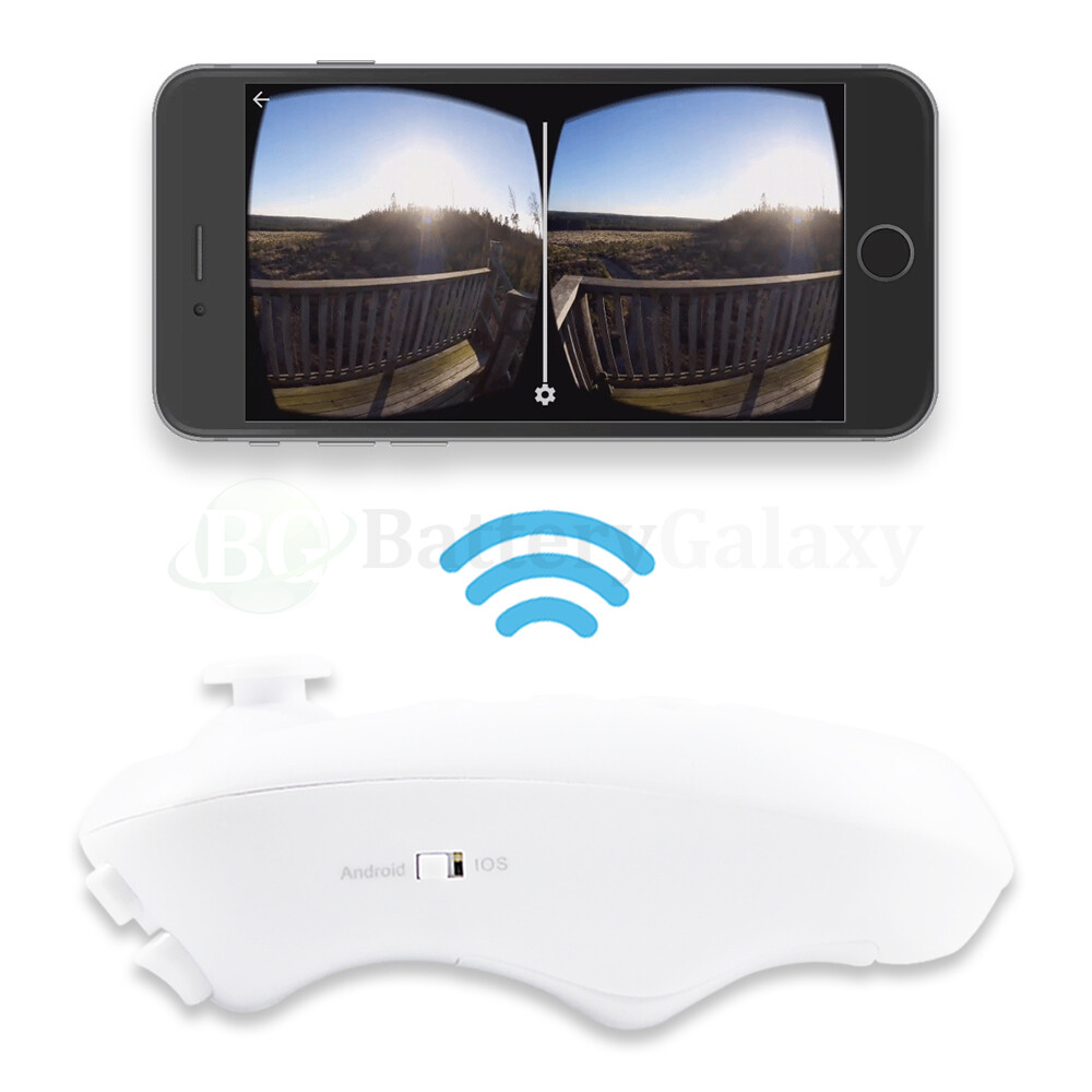 Virtual Reality VR Headset 3D Glasses With Remote for Android IOS iPhone Samsung