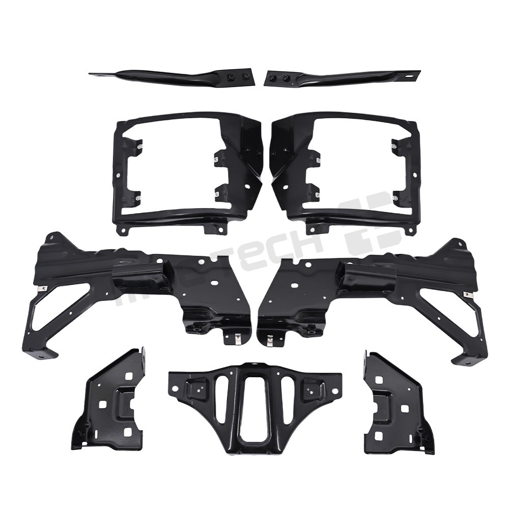 For Chevrolet Silverado 1500 2016-2018 Front Bumper Support Mount Bracket Set