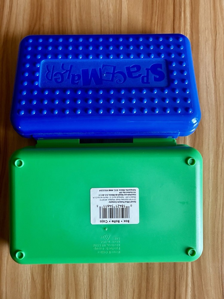 Vintage Spacemaker Pencil Box
