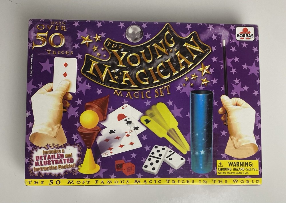 Young Magician Magic Tricks Set with 50+ Tricks, New Open box