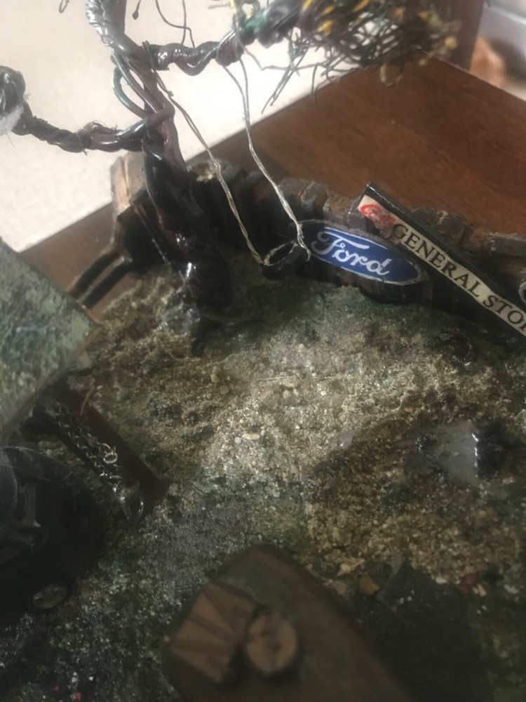 scratch built 1/64 diorama. Detailed look!!!