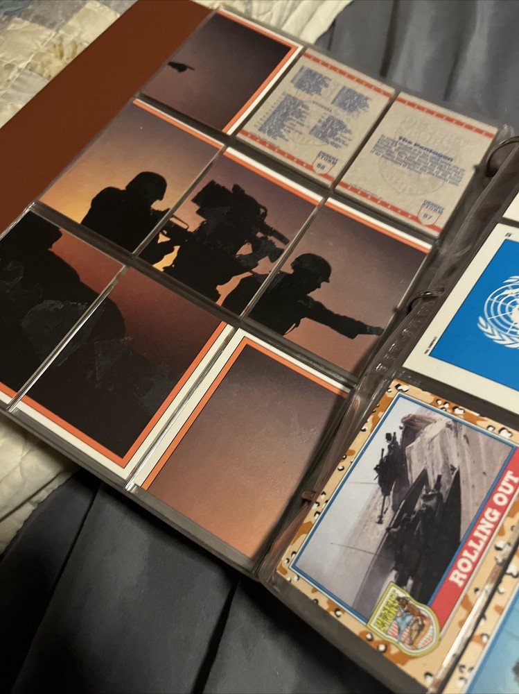 Desert Storm Card Collection