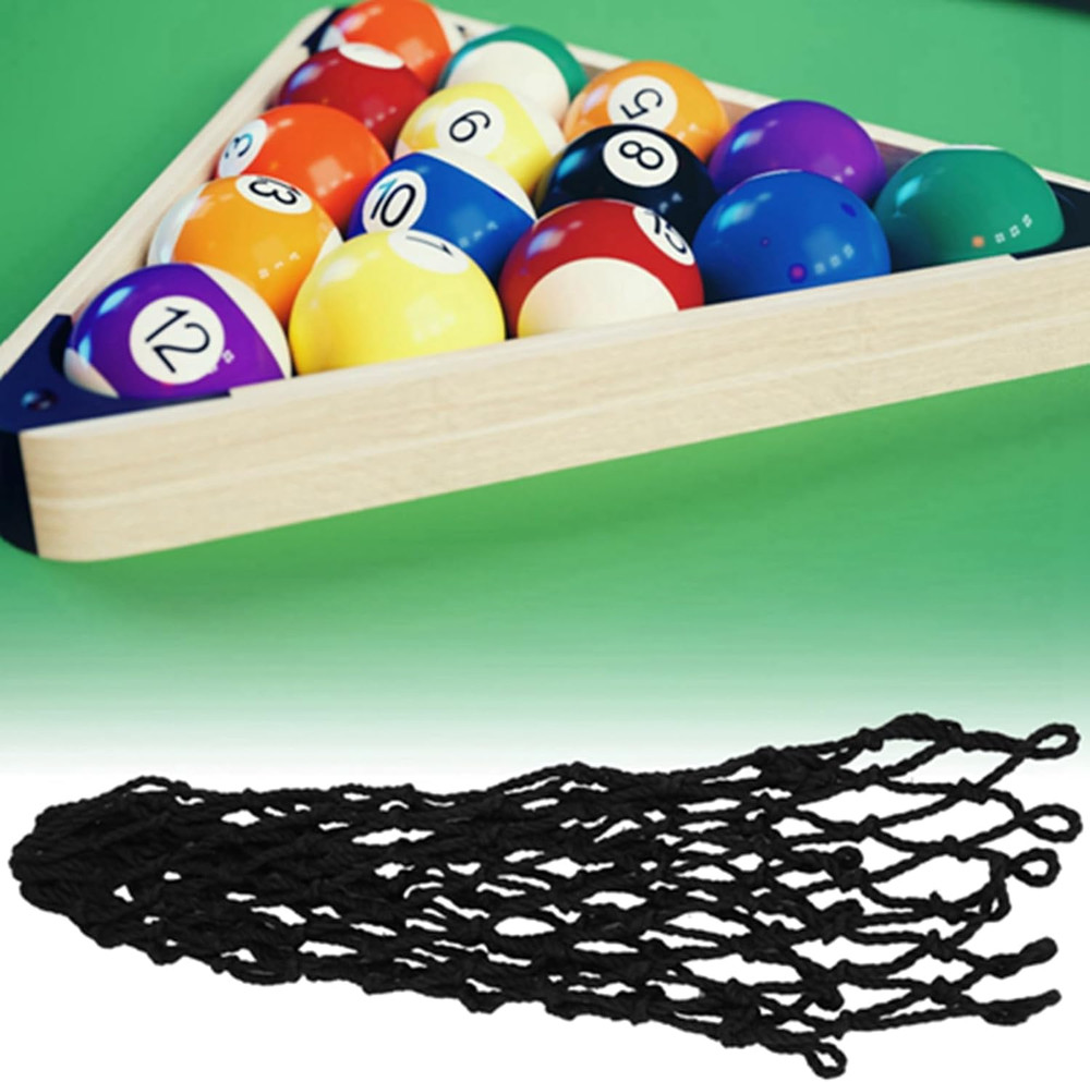 Pool Table Pocket Replacement, 6 Pcs Billiard Pockets, Straight down Pool Table