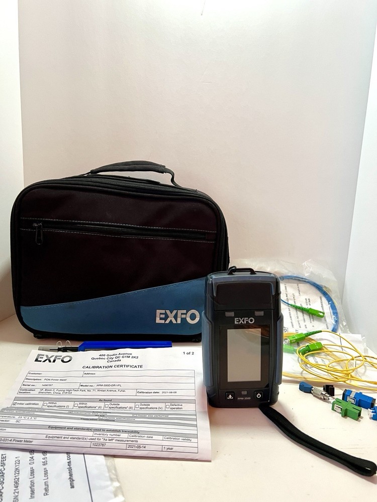 EXFO PPM-350D-DR-EA Optical Power Meter