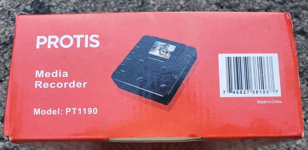PROTIS Multi-function Media Recorder PT1190 DVD Recorder / Player HDMI USB AV SD