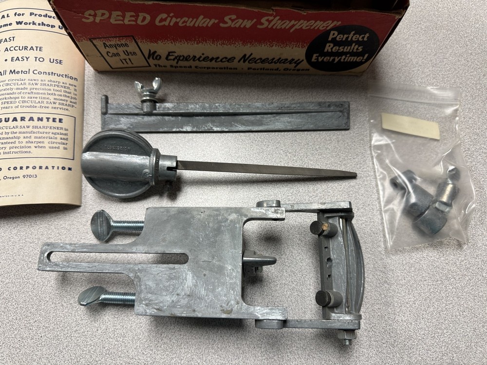 Speed Circular Saw Sharpener