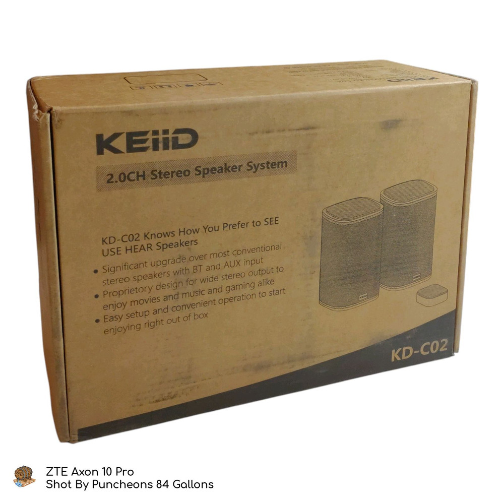 KEiiD KD-C02 PC Laptop/Desktop Wireless Stereo Bluetooth Computer Speakers
