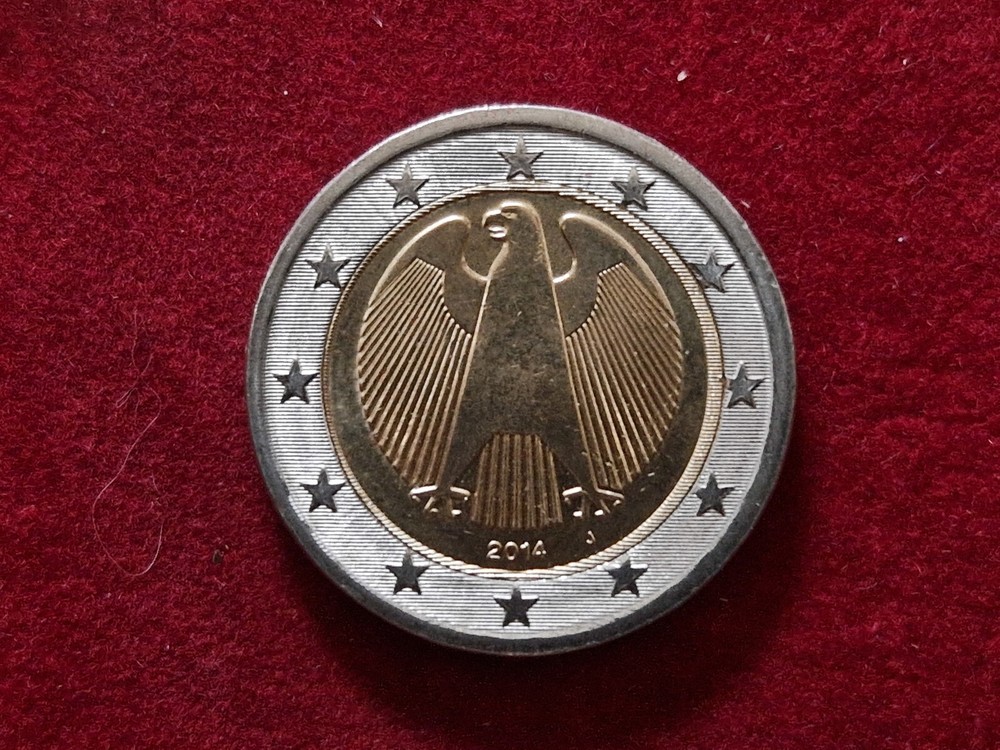 2 Euro Coin Germany 2014 J (0055)