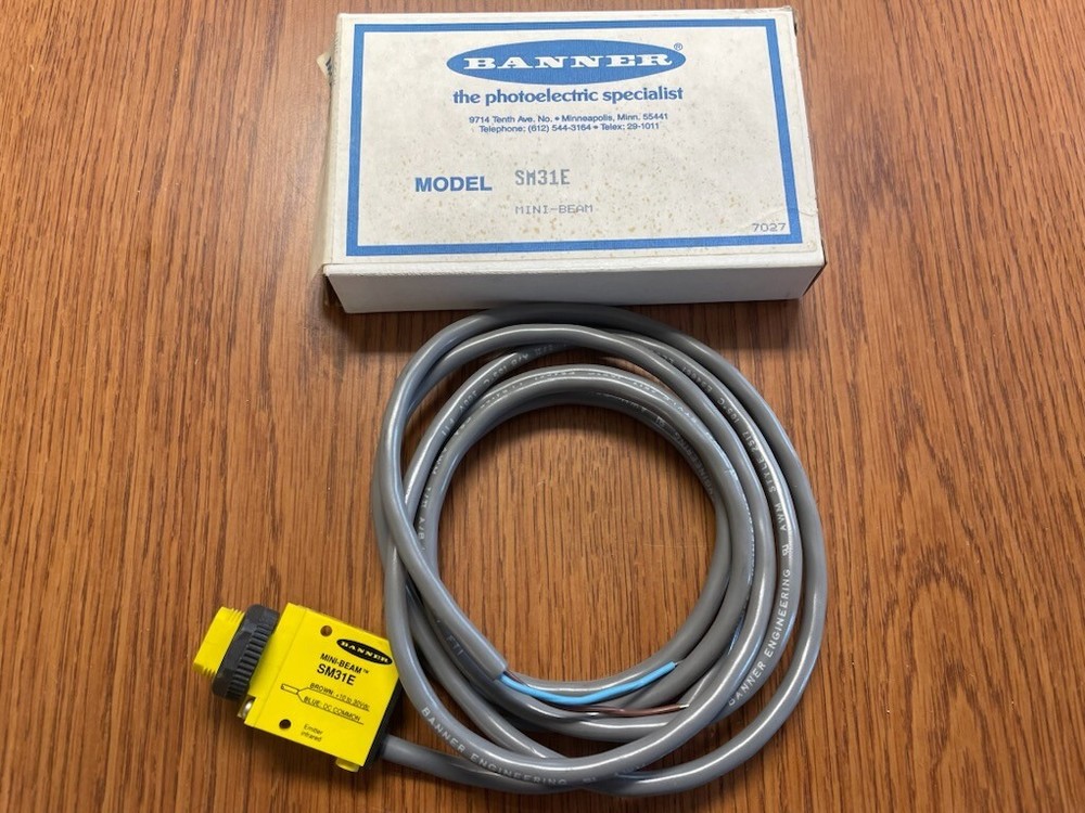 Banner SM31E photo cell