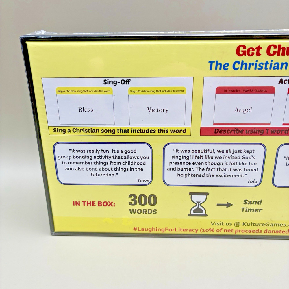 Get ChurchED Christian Party Game - Sing Act Explain - New, Sealed
