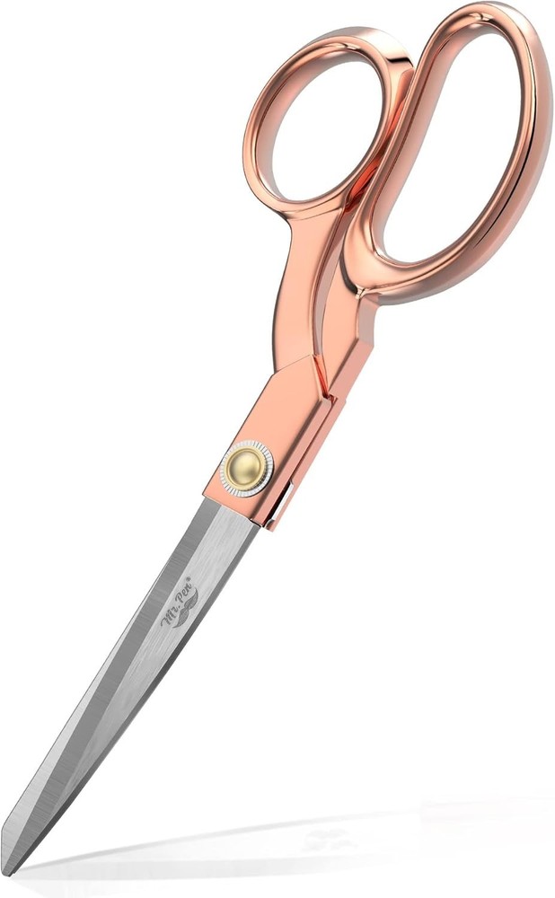 Rose Gold Fabric Scissors for Precision Sewing