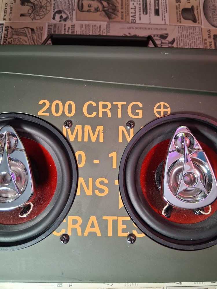 Ammo Can Speaker