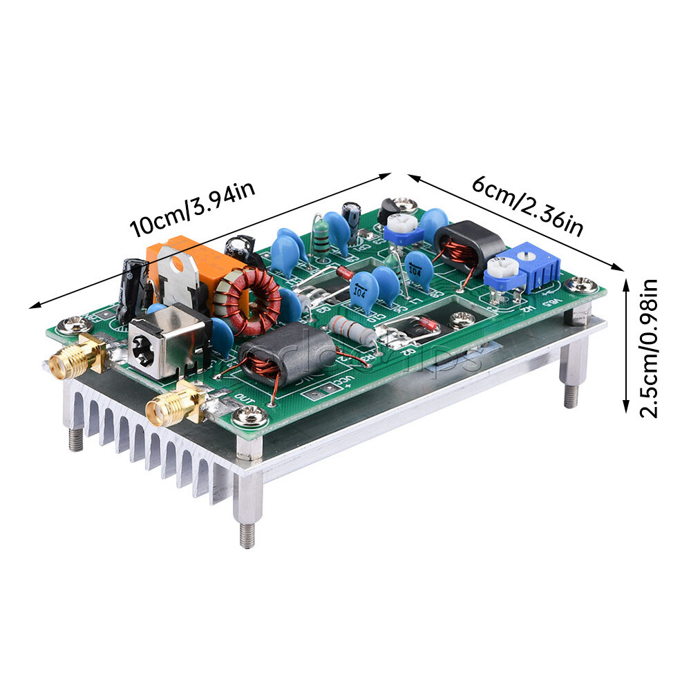 CW SSB Linear High Frequency Power Amplifier 30W Shortwave Power Amplifier Board