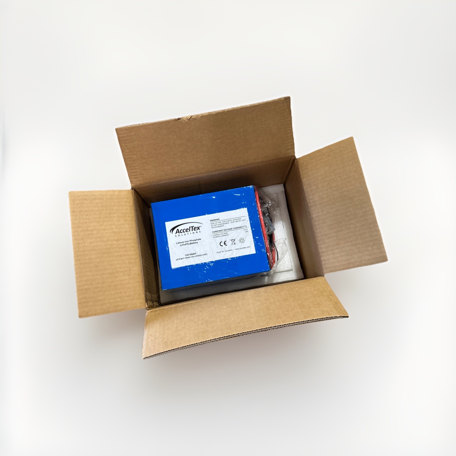 🔴 ATS-BAT-100AH-12V-LIFESOC-H-BT LiFePO4 Battery 12V 100Ah w/ Heater‼️