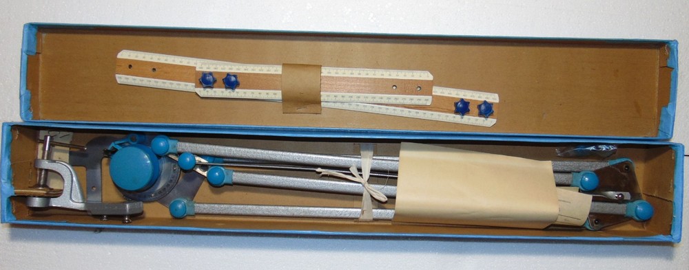 Vintage Drafting Machine Drawing Designer Engineering arms w scales