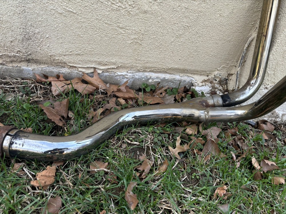 1978 Honda CB400A 2 Into 1 Exhaust Pipe