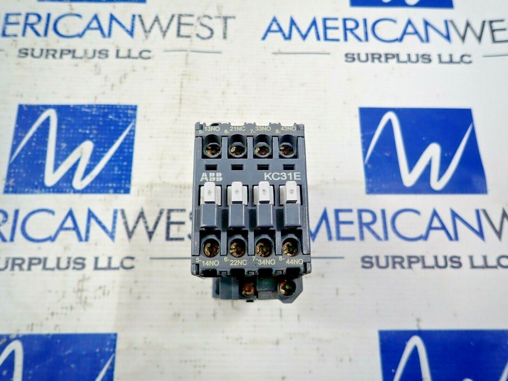 ABB KC31E Contactor 110v Coil 10A