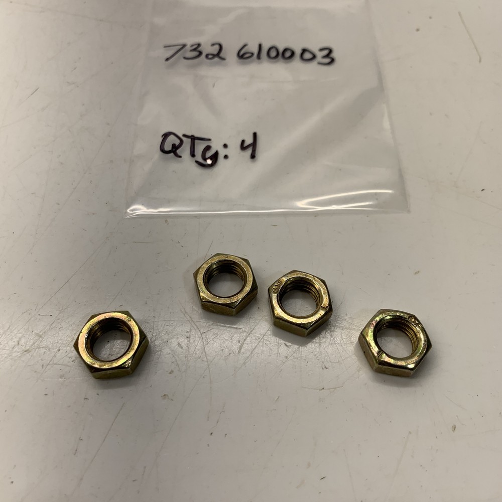 Hex Jam Nut 4PK - ---- SKI-DOO N O S