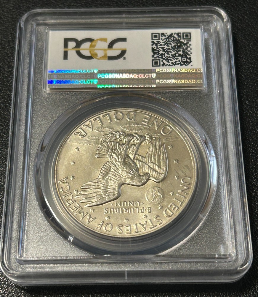 1973 S $1 Silver Ike Eisenhower Dollar PCGS MS66