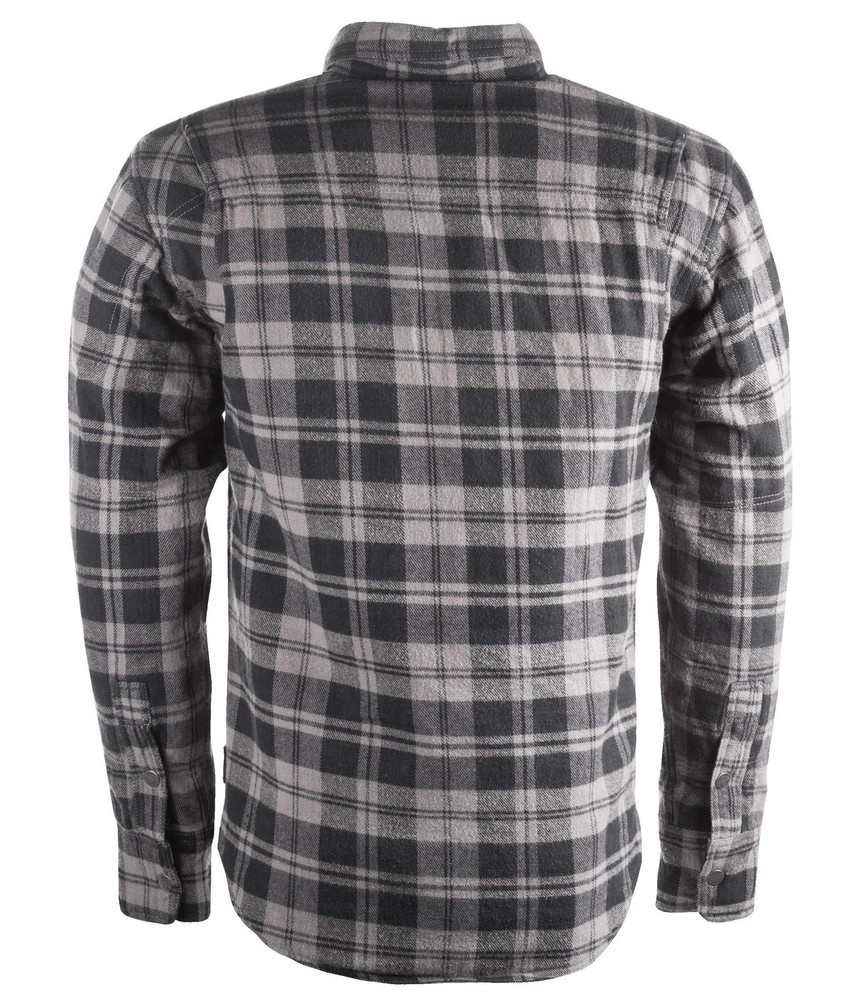 Marksman Flannel Black/Grey Sm