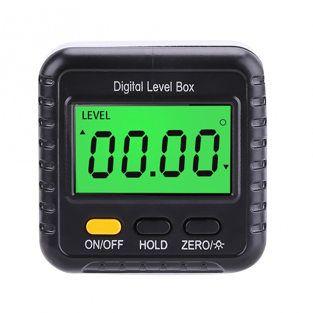 New 4*90° Magnetic Digital Level Box LCD Angle Finder Protractor Inclinometer