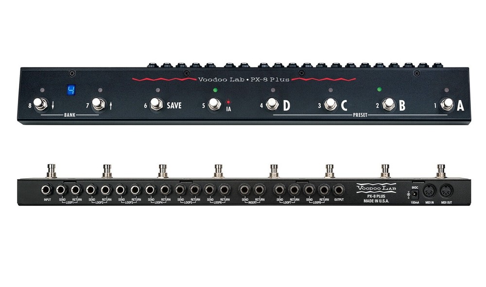Used Voodoo Lab PX-8 Plus 8-Loop Programmable Guitar Effects Pedal Switcher