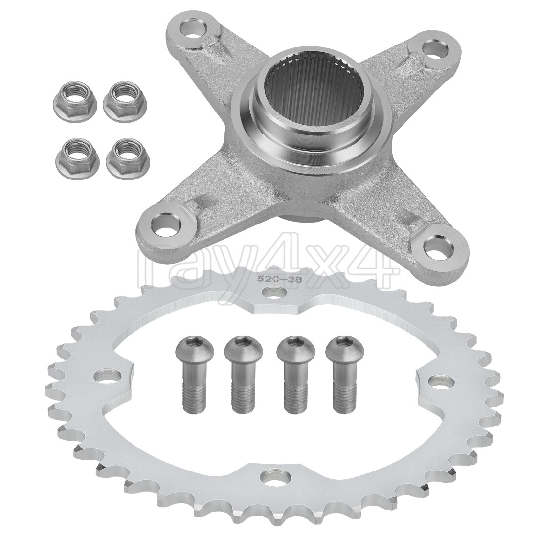 REAR SPROCKET HUB 38TH 5YT-25386-00-00 For 2004-2013 YAMAHA RAPTOR 350 250