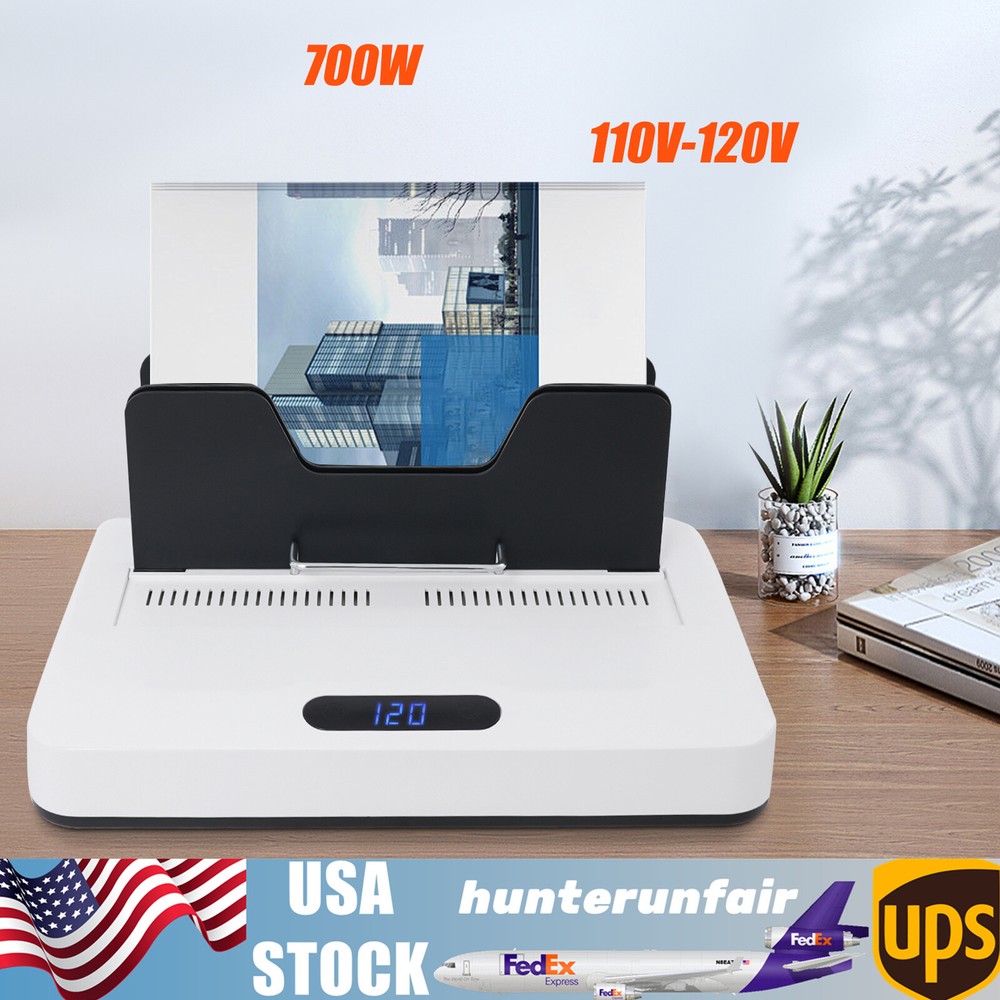 Electric Heat Binding Machine Heat Binding Device Hot Melt Thickness Machine