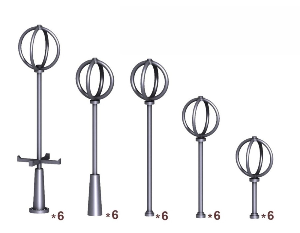 SSMODEL R700072  1/700 scale azimuth meter set