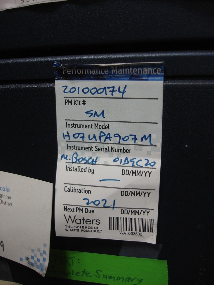 Waters Acquity UPLC System PDA TQ Detector Sample Manager Binary Solvent