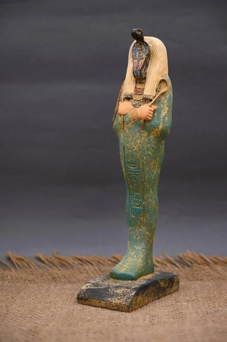 RARE ANCIENT EGYPTIAN ANTIQUITIES Statue Large Of Pharaonic God Apep Egyptian BC