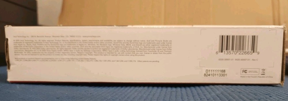 Pinnacle Studio Dazzle DVD Recorder Plus Save & Share Video Device/ NEW OPEN BOX