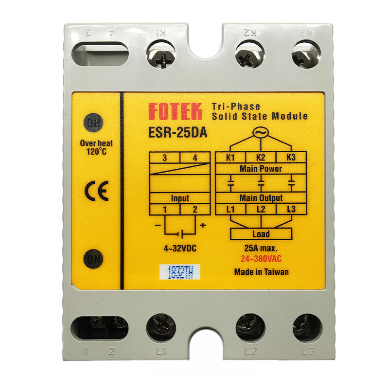 FOTEK three-phase solid state relay ESR-40DA 25DA 60DA 80 100DA-H Module