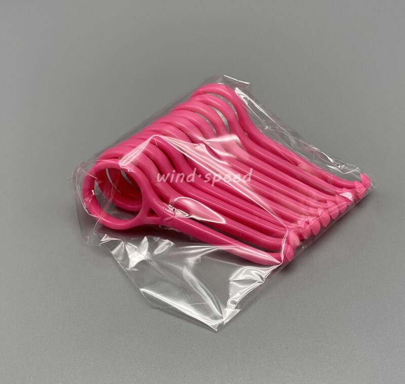 100pcs Dental Orthodontic Aligner Remove Invisible Braces Hook Plastic Tool