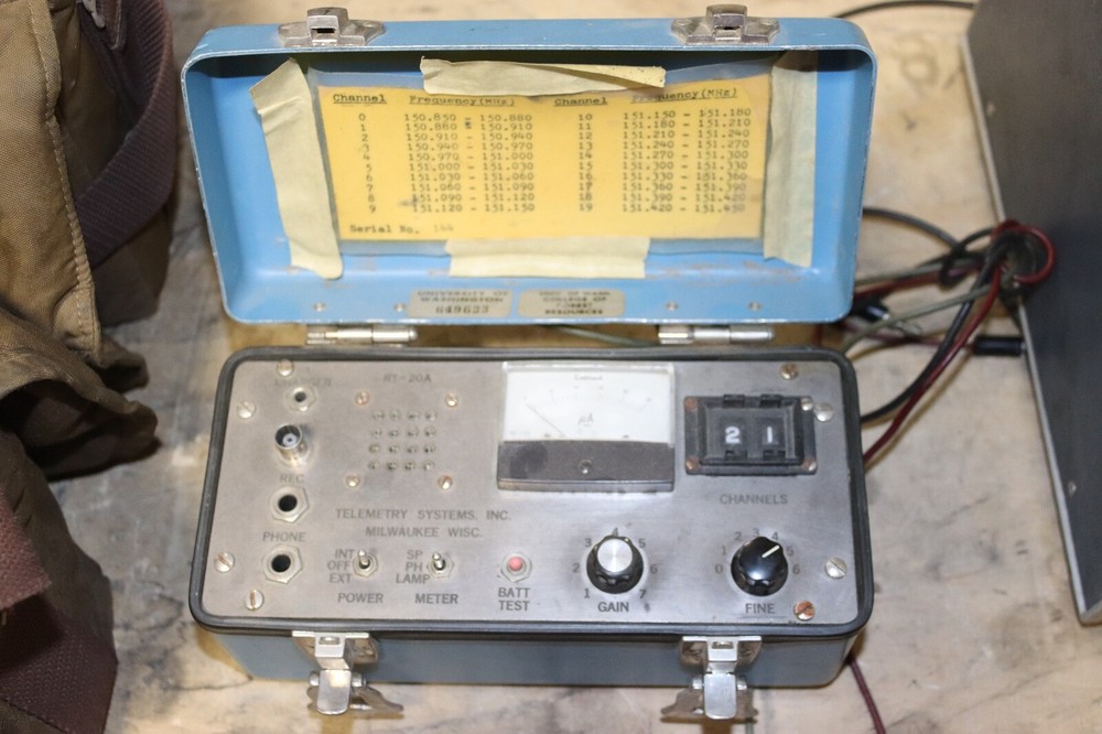 TELEMETRY SYSTEMS RT-20A RECEIVER