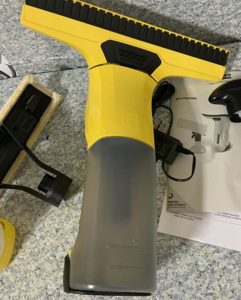 ⚡️Kärcher - WV 6 Plus - 2-in-1 Window Vacuum Squeegee ⚠️MISSING SPRAY BOTTLE⚠️