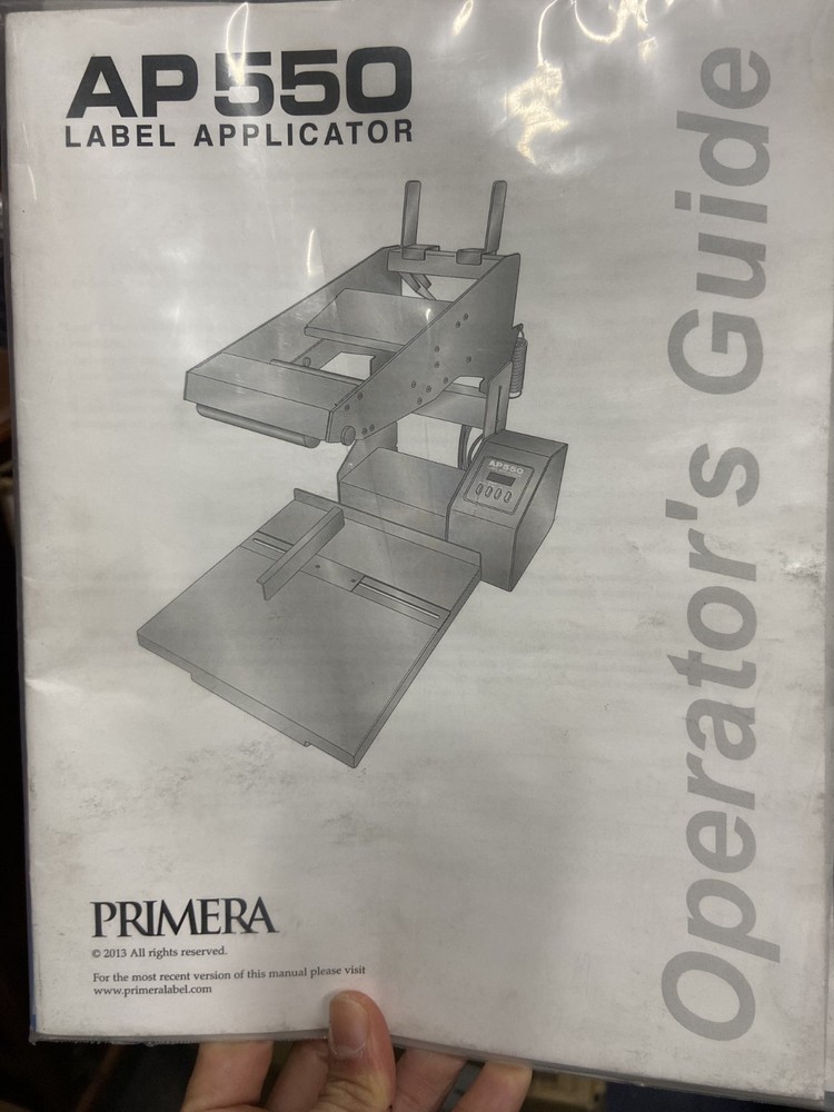 Primera AP550 Flat-Surface Label Applicator | Semi-Automatic | Pro Condition