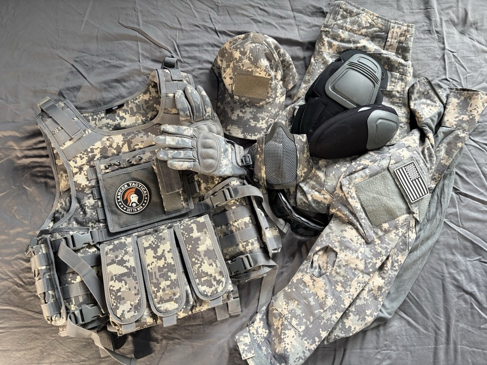 Airsoft Tactical Starter Kit – Full Camo Bundle
