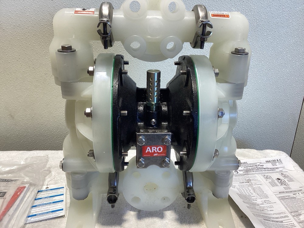 ARO 6661B3-344-C. 1” Plastic Diaphragm Pump
