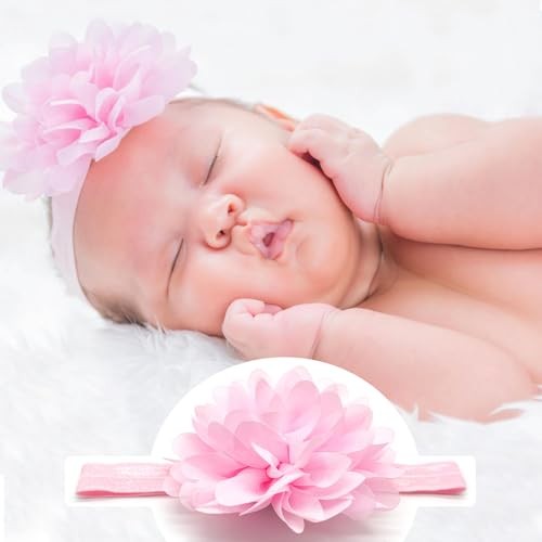Newborn Baby Tutu Skirt and Flower Headband for Photography Prop Outfits 0-4