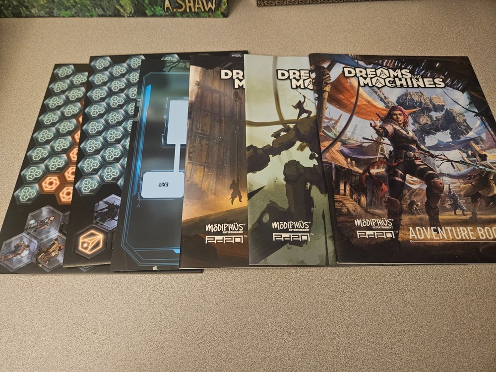 Dreams And Machines RPG Starter Set (Modiphius) New!